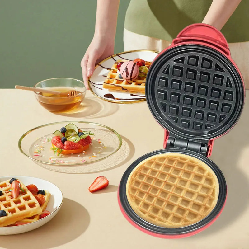Mini Waffle Maker Breakfast Machine