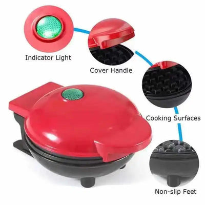 Mini Waffle Maker Breakfast Machine