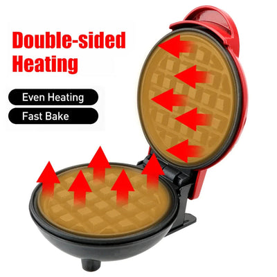 Mini Waffle Maker Breakfast Machine